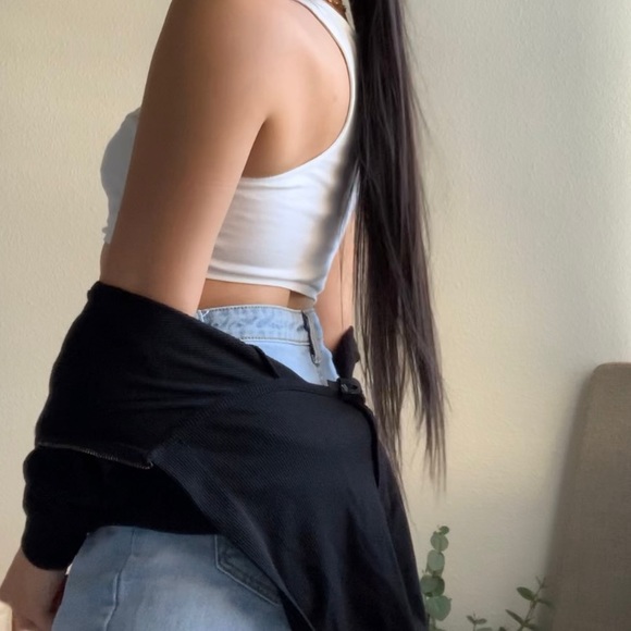 full tilt white crop top size medium - Picture 5 of 12